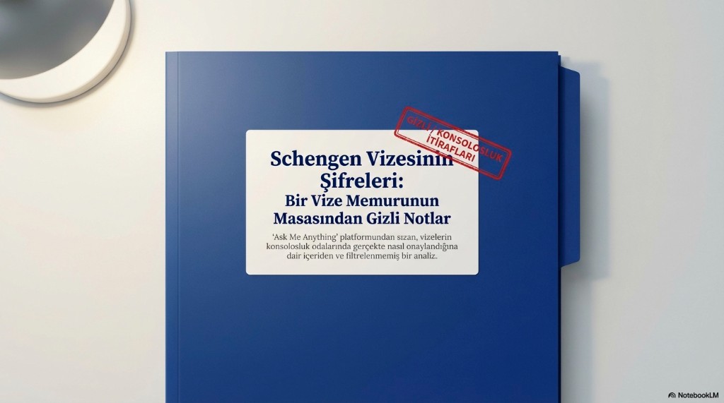 Schengen Vize Memurunun Masasından Gizli Notlar